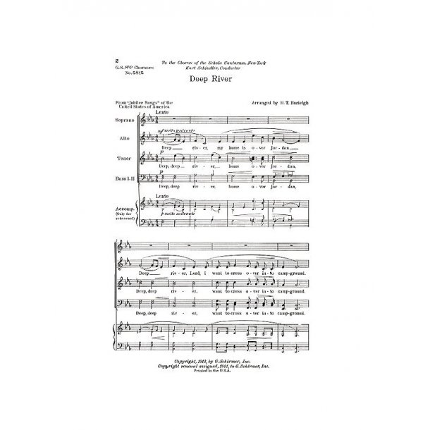 Deep River/Dig My Grave