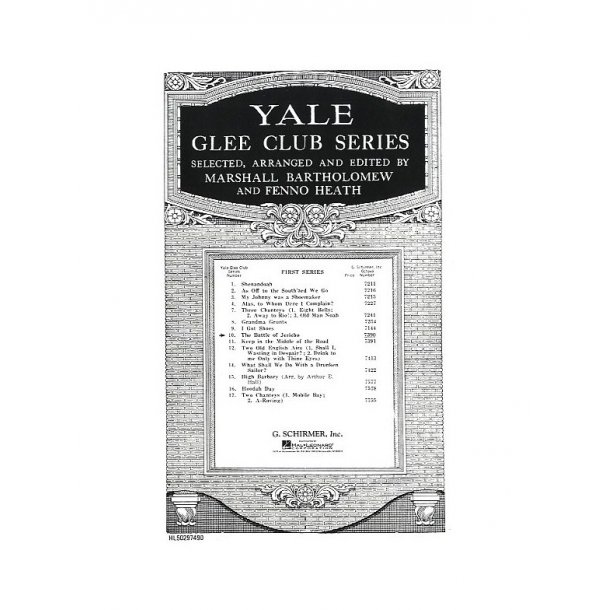 The Battle Of Jericho (Arr. Bartholomew) (TTBB)