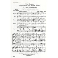 J.S. Bach: Four Chorales From 'Jesu Priceless Treasure'
