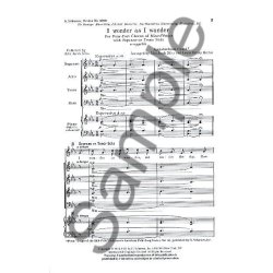 John Jacob Niles: I Wonder As I Wander (SATB)