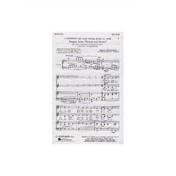 Engelbert Humperdinck: Prayer From Hansel And Gretel (SA)