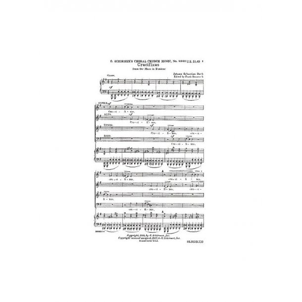 J.S. Bach: Crucifixus (Mass In B Minor)