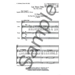 Darius Milhaud: Elegie (Les Deux Cites No.2)