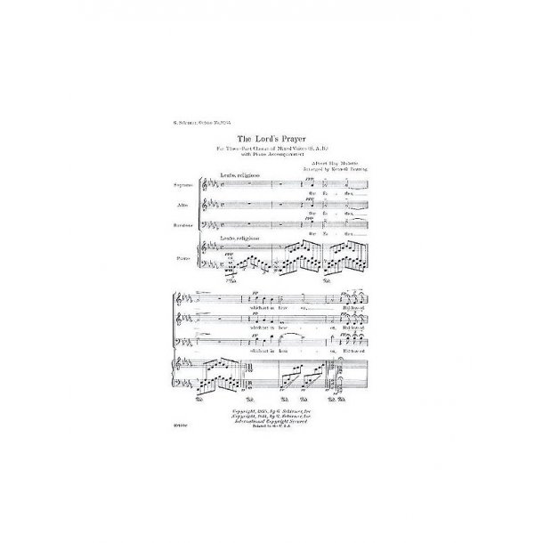 Albert Hay Malotte: The Lord's Prayer (SAB)