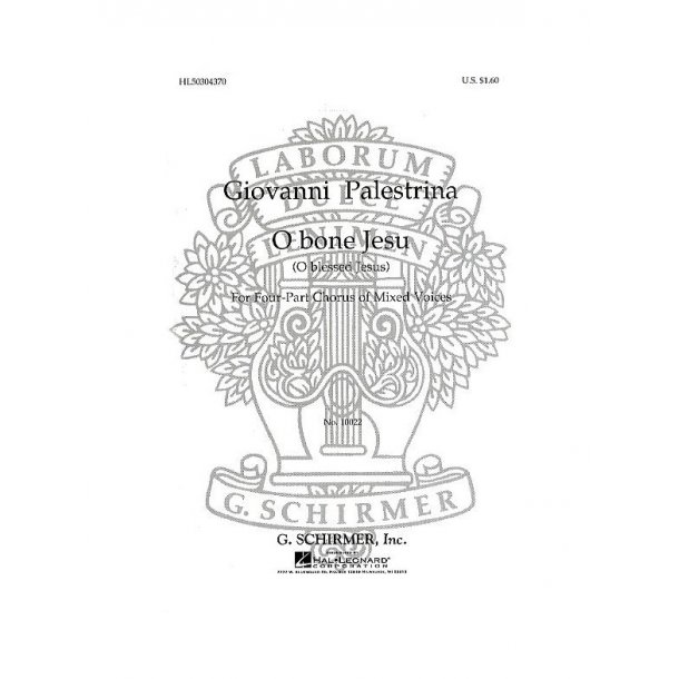 Giovanni Palestrina: O Bone Jesu