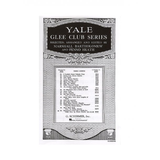 Sometimes I Feel Like A Motherless Child (TTBB)