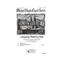 Michael Haydn: O Joyful Day (SATB)