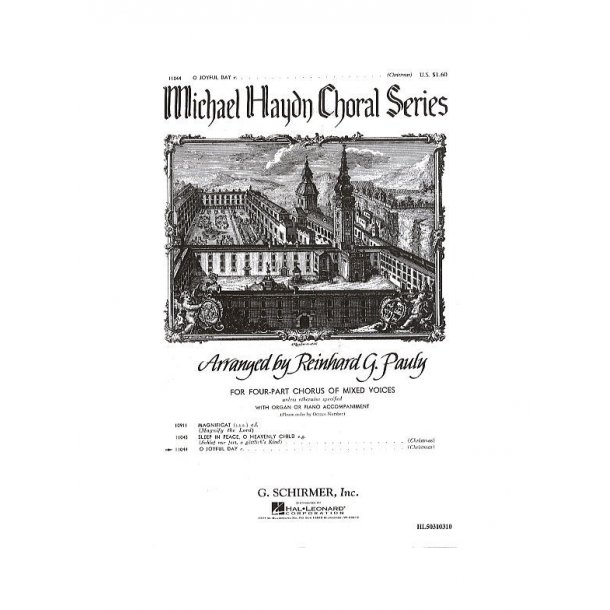 Michael Haydn: O Joyful Day (SATB)