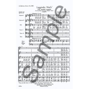 Luca Marenzio: Leggiadre Ninfe