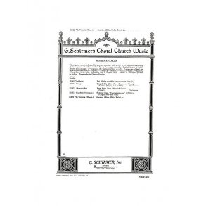 Tomas Luis De Victoria: Sanctus (SSA)