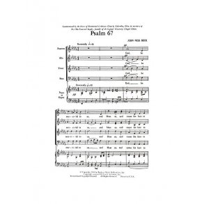 John Ness Beck: Psalm 67