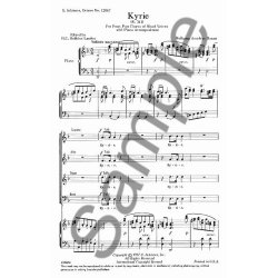 W. A. Mozart: Kyrie K.341 (SATB)