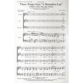 Robert Rhein: When I Was One And Twenty