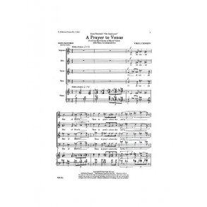 Virgil Thomson: Prayer To Venus