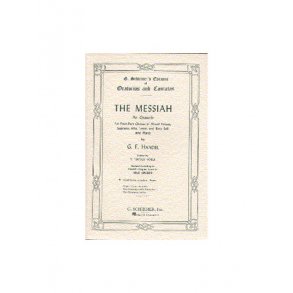 G. F. Handel: Messiah- (Schirmer Vocal Score)