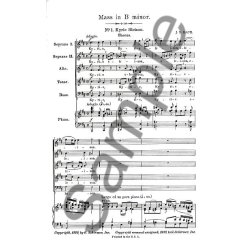 J. S. Bach: Mass In B Minor (Vocal Score)