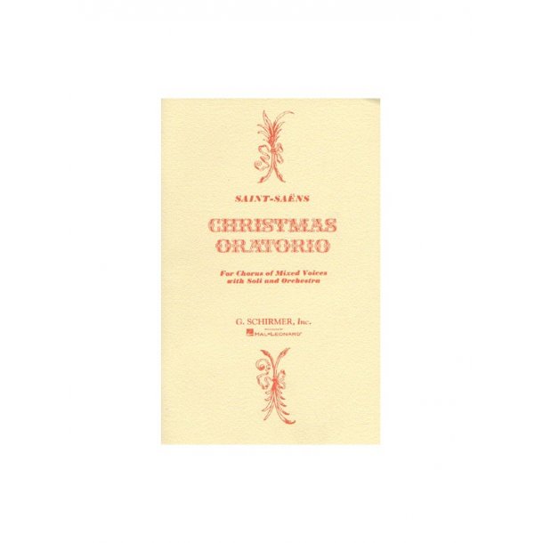Camille Saint-Saens: Christmas Oratorio (Vocal Score)