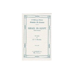 G. F. Handel: Israel In Egypt (Vocal Score)- Schirmer Edition