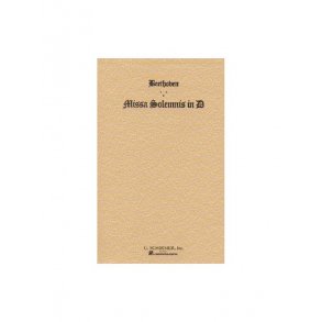 Beethoven: Missa Solemnis In D Op.123 (Vocal Score)