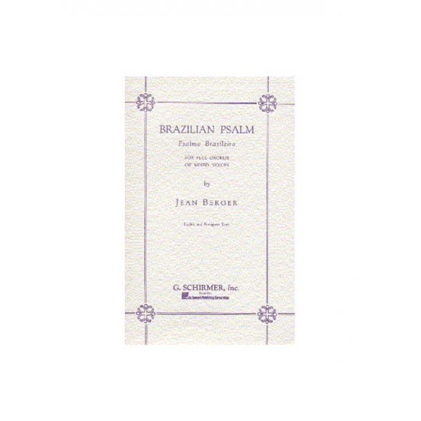 Jean Berger: Brazilian Psalm