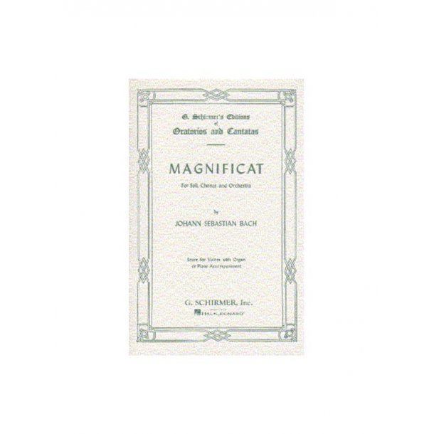 J.S Bach: Magnificat In D (Vocal Score)