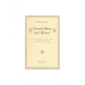 W.A. Mozart: Grand Mass In C Minor (Vocal Score)