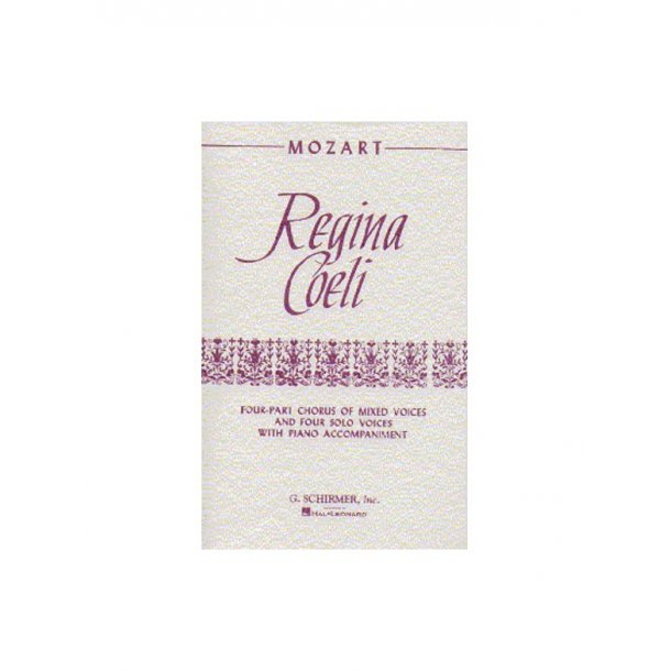 W.A. Mozart: Regina Coeli K.276 (Vocal Score)