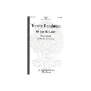 Michael Haydn: Timete Dominum
