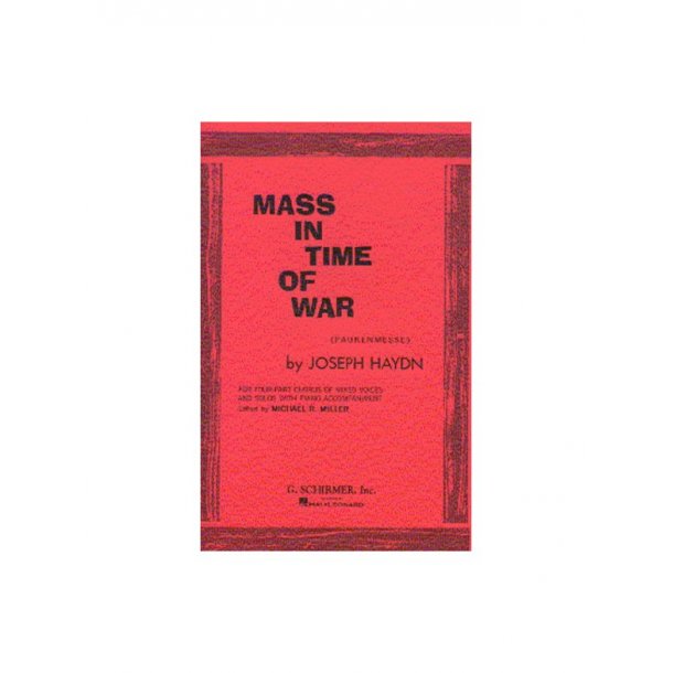 Joseph Haydn: Mass In Time Of War (Paukenmesse)