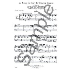G. F. Handel: As Longs The Hart For Flowing Streams (Psalm 42)