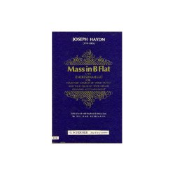 Joseph Haydn: Mass In B Flat (Theresienmesse)- Vocal Score