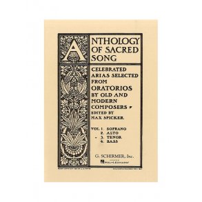 Anthology Of Sacred Song: Volume 3 - Tenor