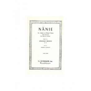 Johannes Brahms: Nanie Op.82 (Vocal Score)