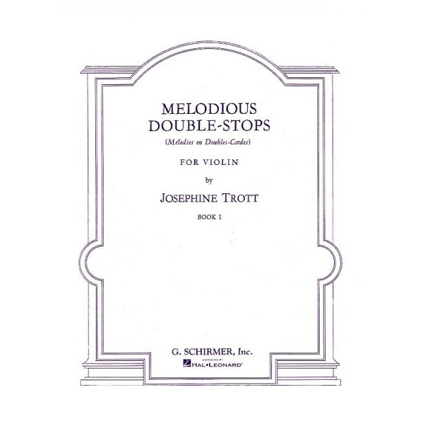 Josephine Trott: Melodious Double-Stops Book 1 (Violin)