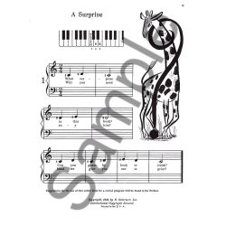 A Very First Piano Book:  The Story Of Tony