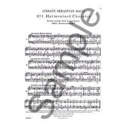 J.S. Bach: 371 Harmonized Chorales And 69 Chorale Melodies With Figured Bass