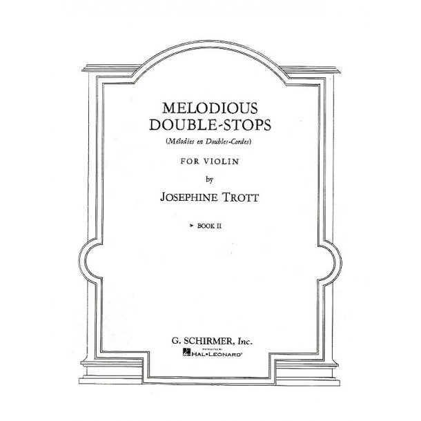 Josephine Trott: Melodious Double-Stops Book 2 (Violin)