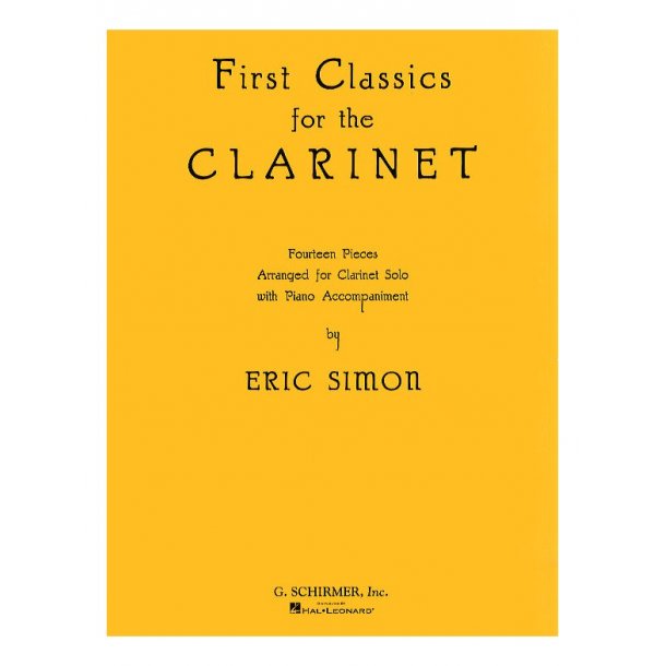 First Classics For The Clarinet
