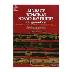 Album Of Sonatinas For Young Flautists