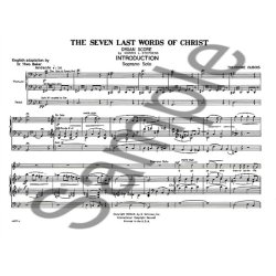 Theodore Dubois: The Seven Last Words Of Christ (Organ Score)