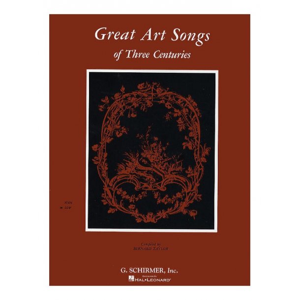 Great Art Songs Of Three Centuries (Low Voice)