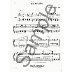 Robert Muczynski: Six Preludes Op.6