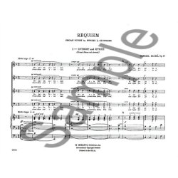 Gabriel Faure: Requiem (Organ Score)