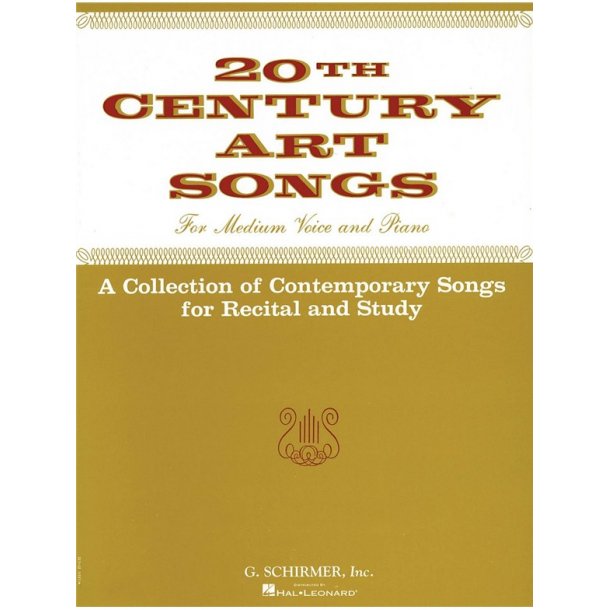 20th Century Art Songs (Ed2716)