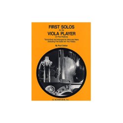 First Solos For The Viola Player