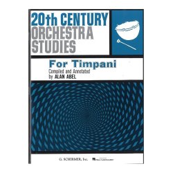 20th Century Orchestra Studies For Timpani (Ed. Alan Abel)