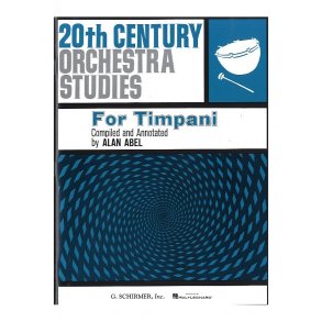 20th Century Orchestra Studies For Timpani (Ed. Alan Abel)