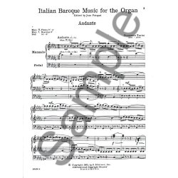 Italian Baroque Music For Organ