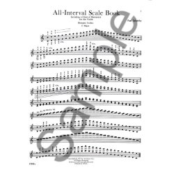 Paul Zukovsky: All Interval Scale Book For The Violin