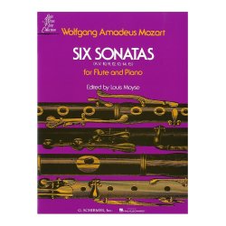W.A. Mozart: Six Sonatas For Flute And Piano
